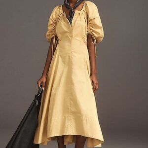 NWT Anthropologie En Saison Puff-Sleeve Dress
